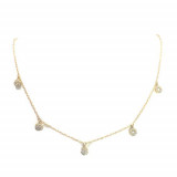 Diamond Durrells 14k Yellow Gold Diamond Necklace photo